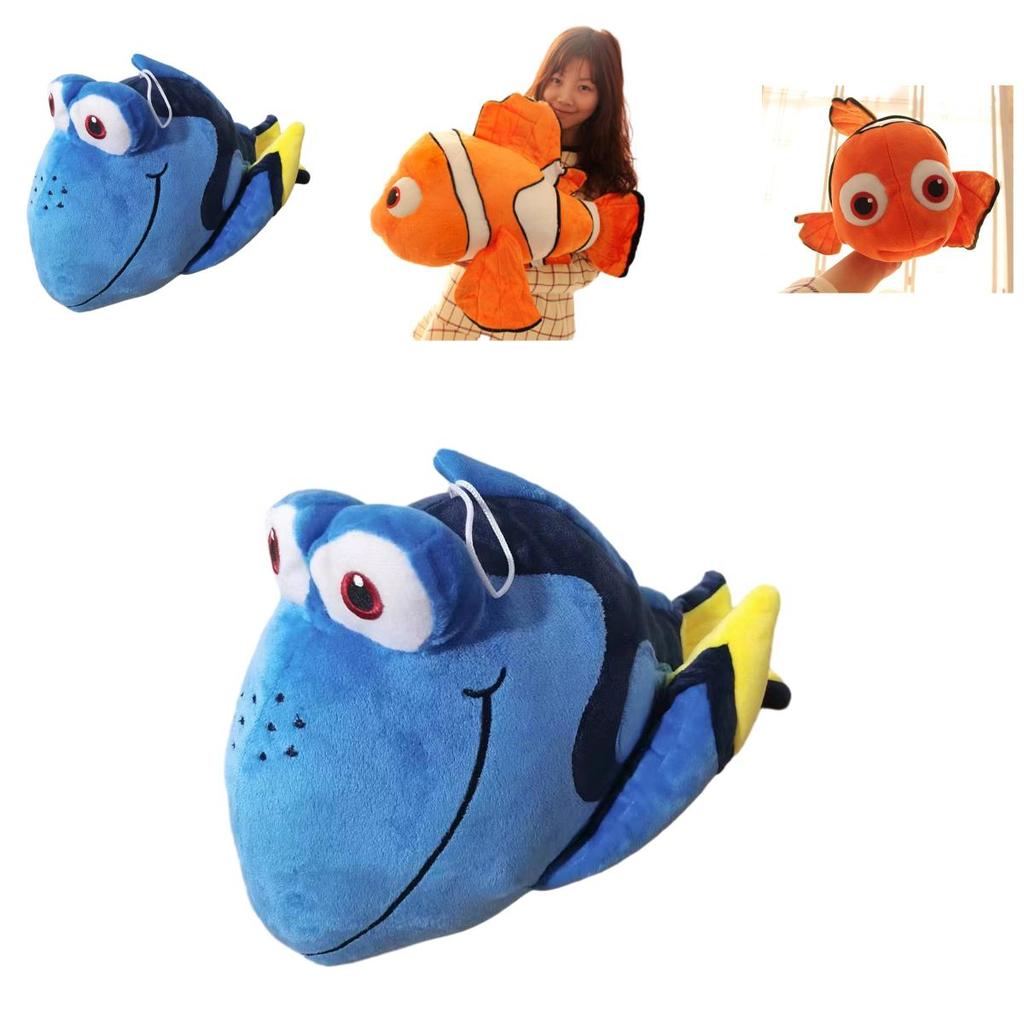 Brinquedo de Pelúcia Fofo Peixe-Palhaço Procurando Nemo Boneca Peixe Dory Presente de Aniversário Perfeito Para Crianças
