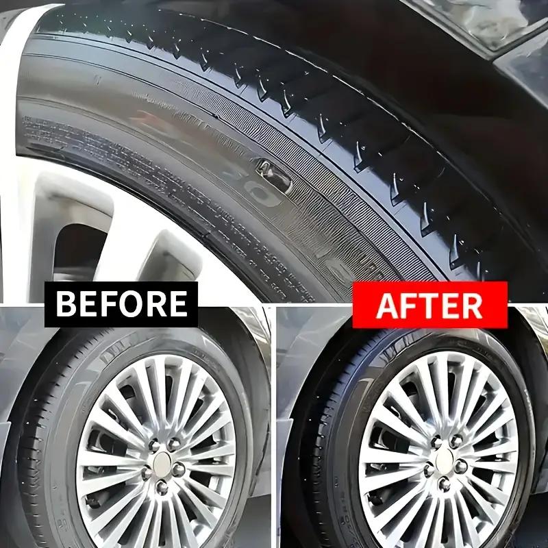 Multi functional plastic paste, renovating interior, updating car exterior plastic panels, brightening dashboard, seats, blacken