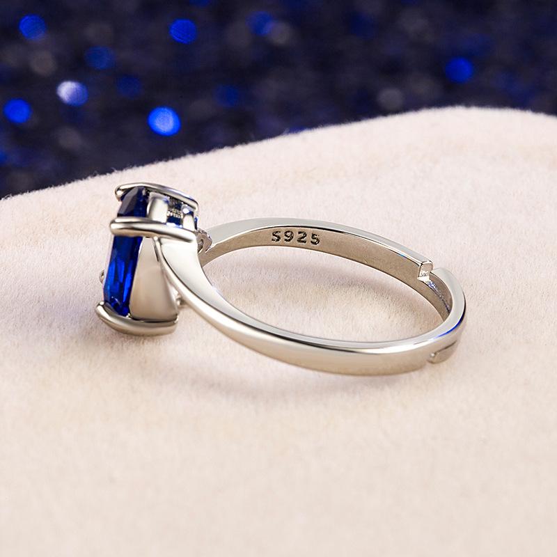 Sace Gems Classic Copper Alloy Zircon Ring Ladies Jewelry Wedding Promise Party Gift