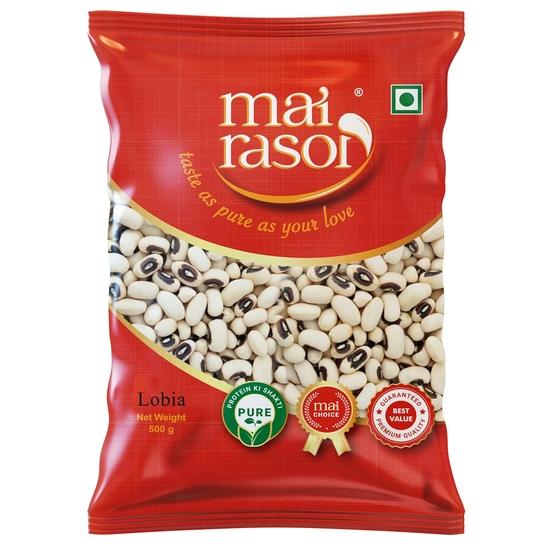 MAI RASOI Lobia/Chawli/Chavali Bílý/Safed 500 gramů Sáček