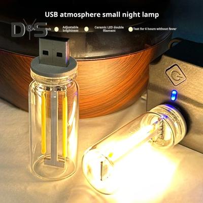 USB Car Light Retro Punk Style LED Car Interior Atmosphere Lights User-Friendly Decorative Vehicle Interior LED Mood Lamp