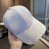 Cotton Baseball Cap With Tiedye Pattern And Sun Protection For Casual Summer Wear