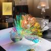 Peacock Greeting Card Birthday Gift Card Romantic Popup Greeting Card