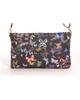 Pochette - Eden - Multicolor - Leather - Removable Shoulder Strap - Butterfly Pattern