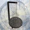 Porta Cristal Péndulo Tablero de Péndulo para Adivinaciones Portapéndulo para Cristal
