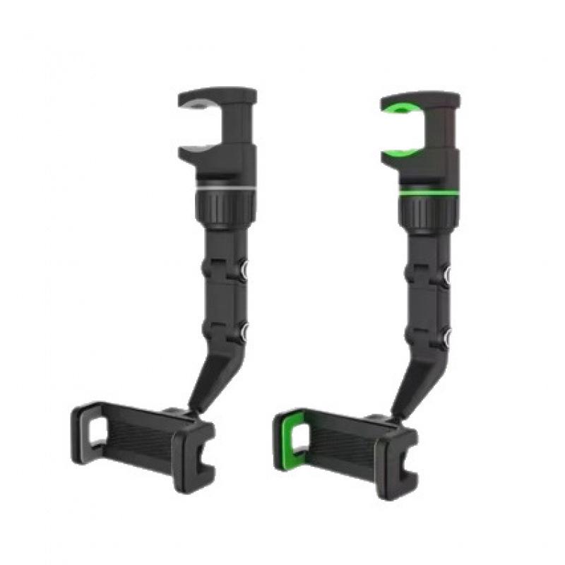 2025 Rotatable Rearview Mirror Phone Holder: 360° Multi-Directional Car Mount