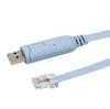 Blue FTDI Router Control Cable Usb Ftdi Serial Usb Rs232 Console Usb To Rj45 Console Cable