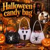 Halloween Decorations Trick or Treat Bag with Ghost Face Print for Halloween Decorations and Halloween Decorations Candy Storage Bag