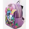 Disney Lilo & Stitch Scrump Reading Mini Backpack Children's Backpack PU Leather Student Backpack Stationery Christmas Gift