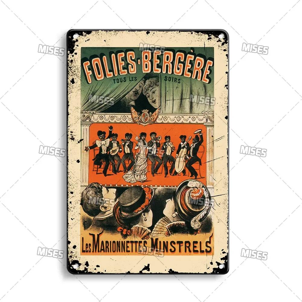 MISES JAZZ Metal Poster Vintage Metal Tin Sign Decorative Plate Metal Sign Music Metal Plaque Home Bar Studio Industrial Decor