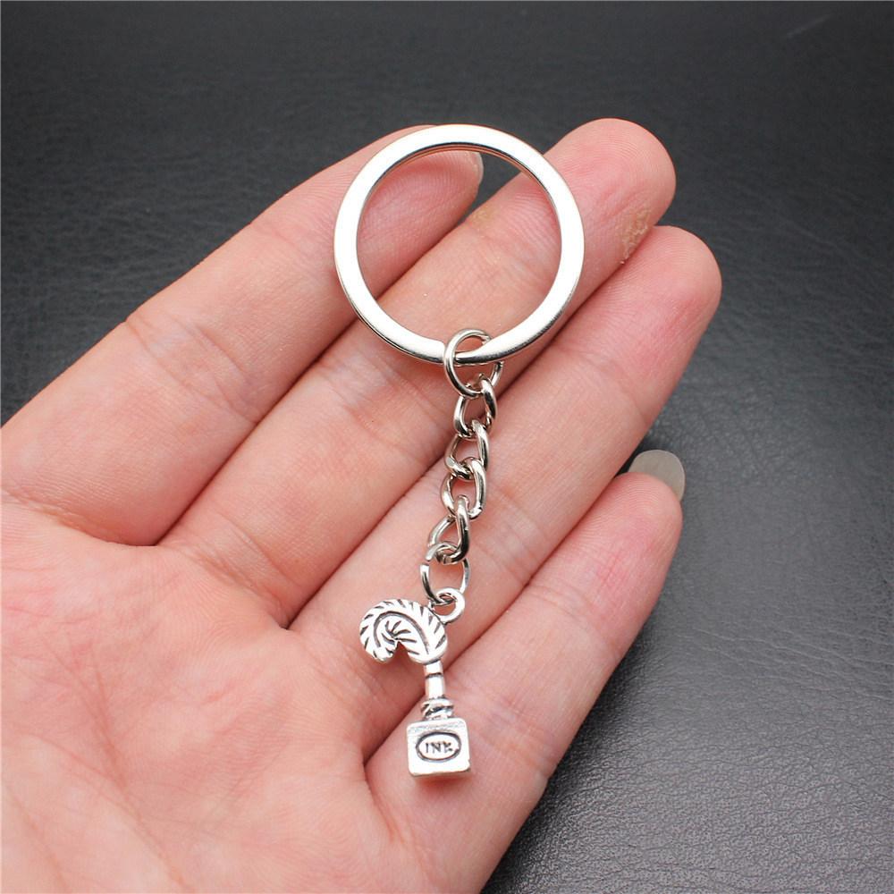 28mm Key Ring School Education Minimalist Jewelry Components QY039