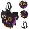Felt Material Halloween Trick-or-Treat Bag Handheld Size Stereo Design Goody Bags Non-woven Tote Classic Elements