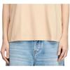 Diesel Solid Color Round Neck Pullover Short Sleeve T-Shirt Women Tops A203990JMBB7AW