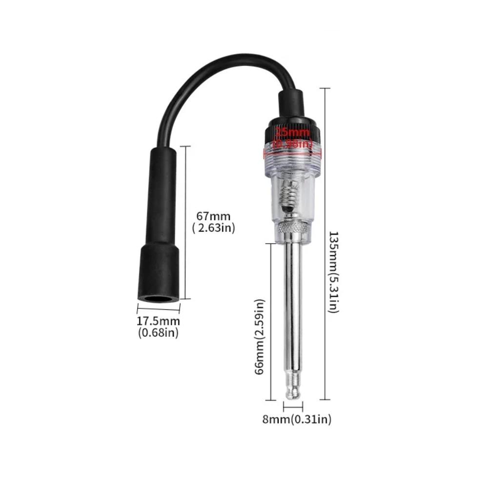 Car Spark Plug Tester Pen Auto Checker Detector Diagnostic Tool Ignition System Coil Tester Spark Plug for Car Motorcycle