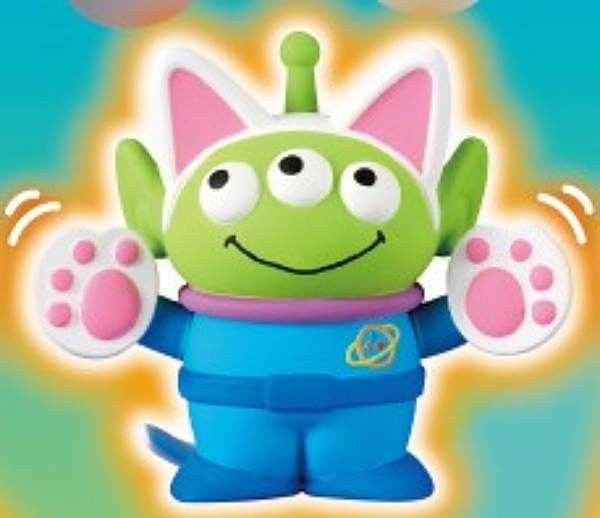 

Cat Pixar Alien Ghost Play Figure [Чужой (Белый стиль)]