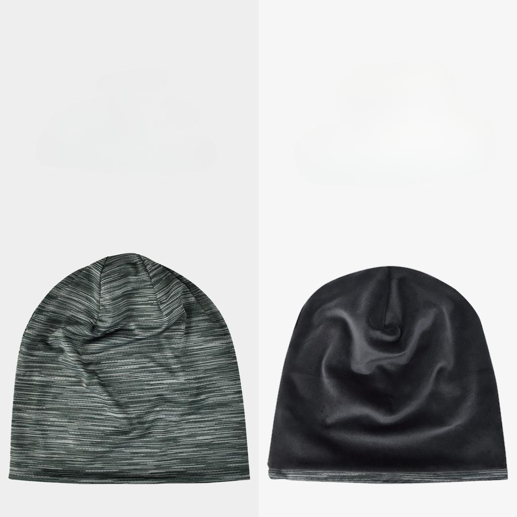 Solid Color Cotton Couple Headgear Stacking Hat