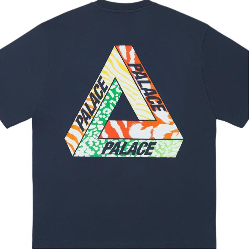 Palace T-shirt Jungle Dream Blu Unisex Top Blu P27TS106