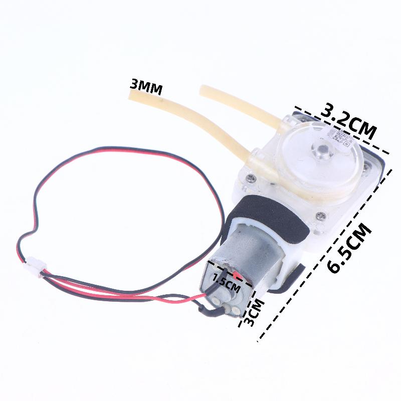 1Pcs Self Priming Pump Micro Dc 3V 3.7V Peristaltic Water Pump Can Change Flow Direction Of Inlet And Outlet Small Liquid Pump