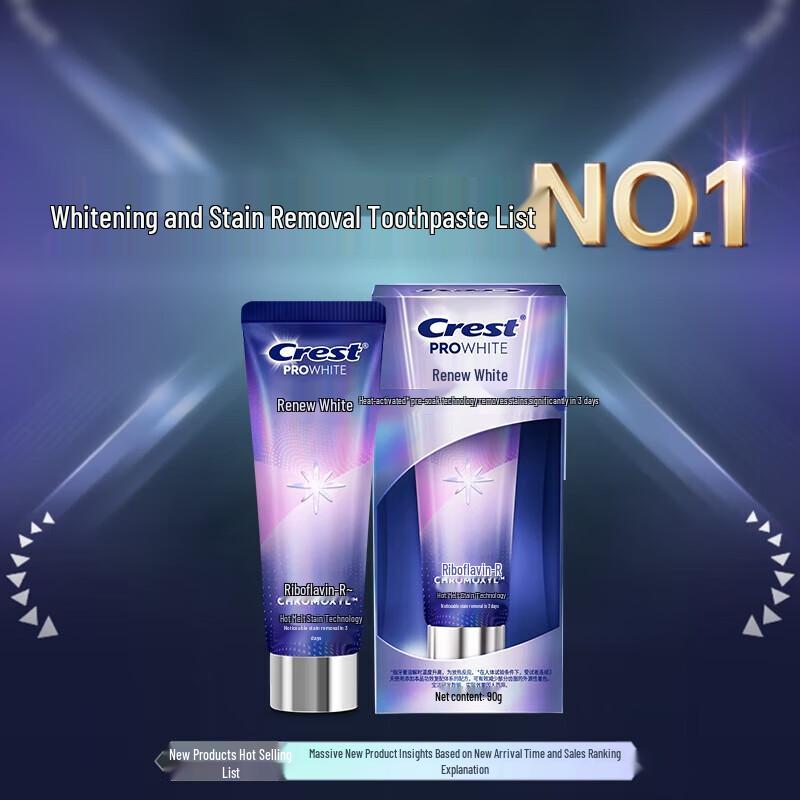 

Crest Radiant White Stain-Dissolving Toothpaste