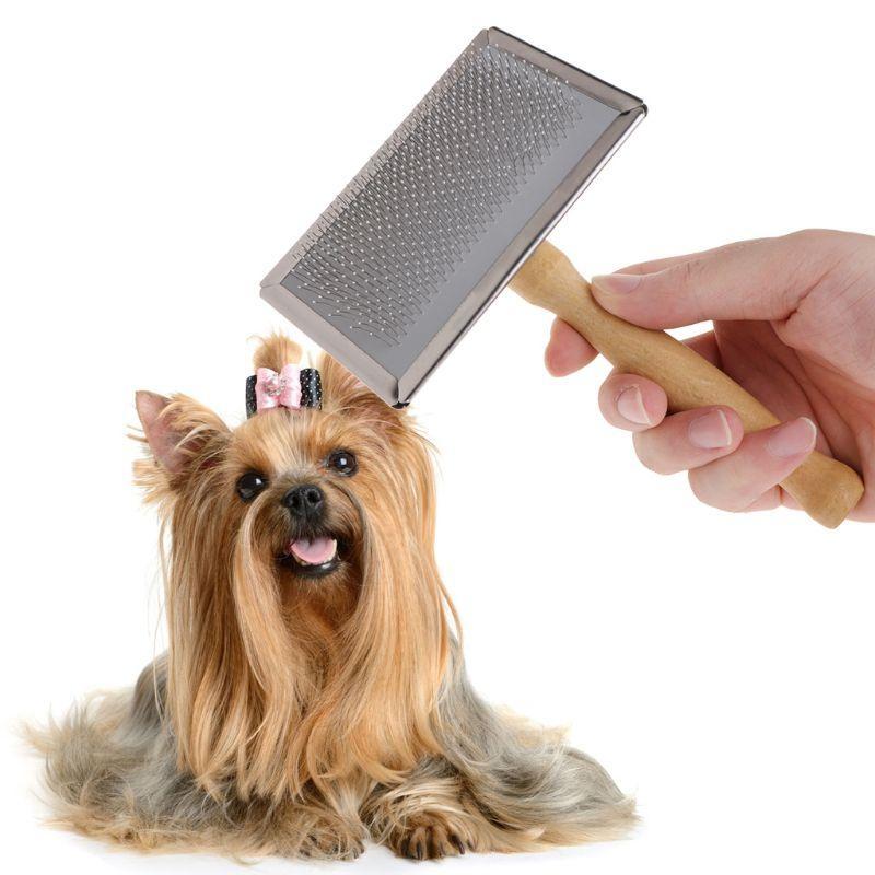 Dog Hair Brush for Cat Hair Remover Dog Grooming Brush for Grooming Removing Mat