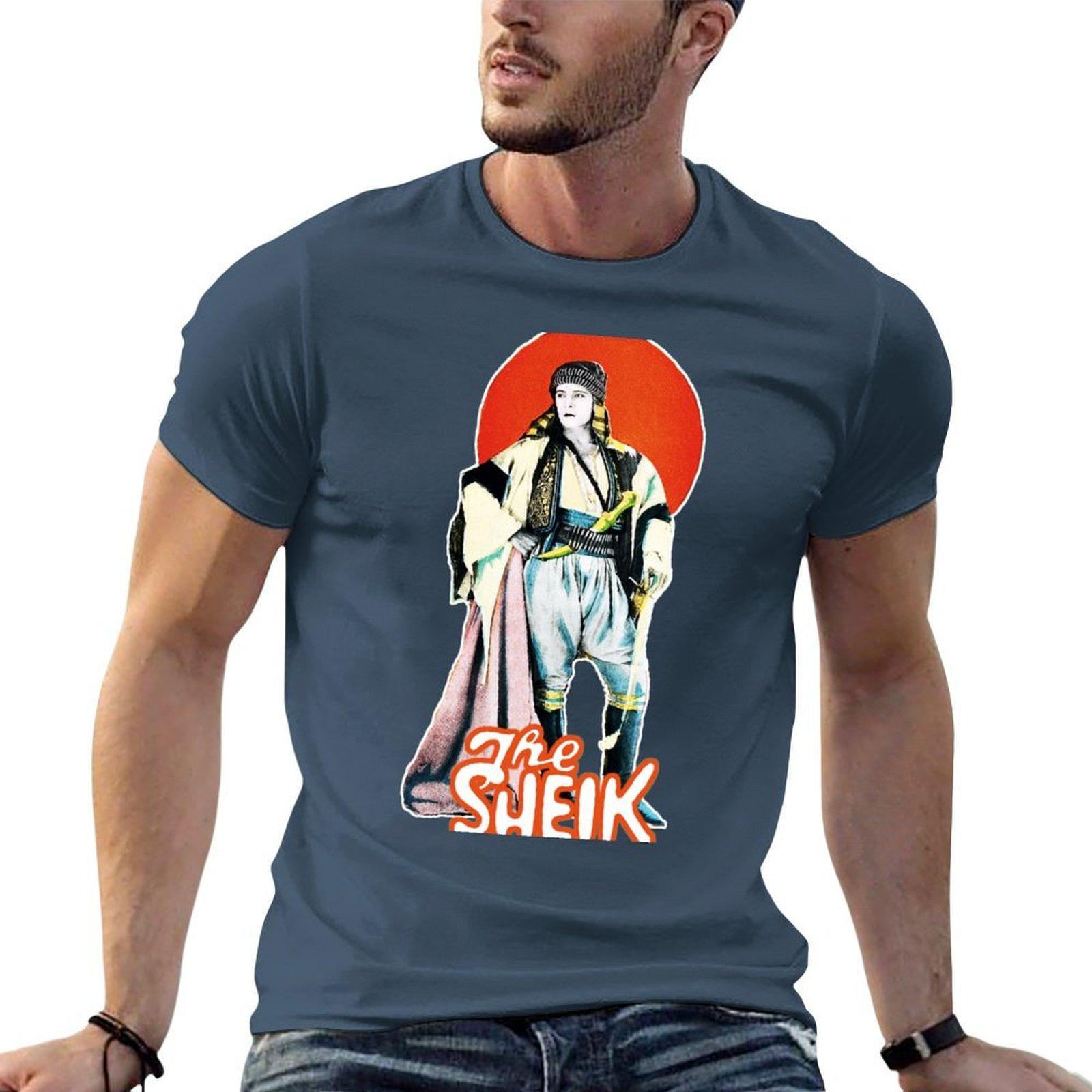 Hd The Sheik (1921) Silent Movie Tshirt Unisexs Graphic T Shirts T Shirts For Unisex Cotton Funny Tshirt S