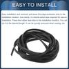 INFINAUTO Car Mall Door Guard Door Edge Protector Door Edge Guard Anti-Scratch 3M U