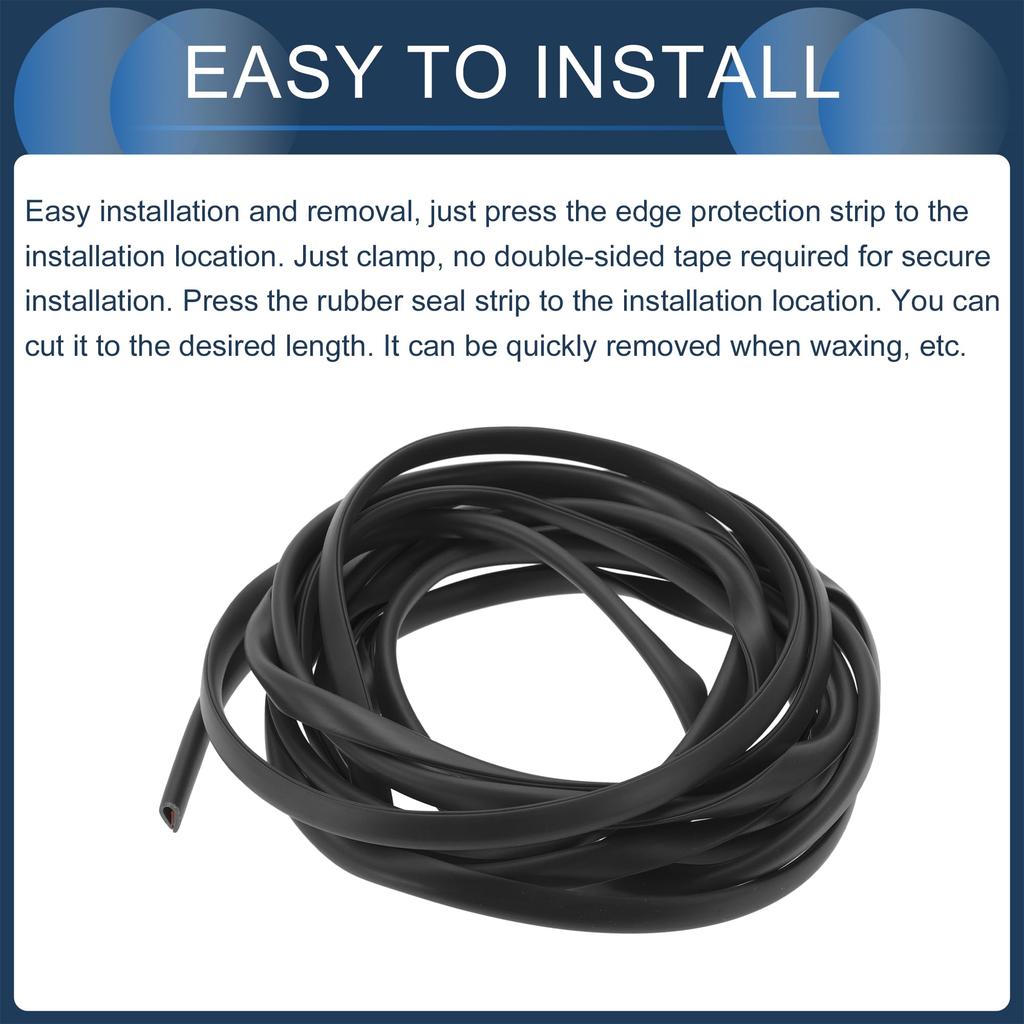 INFINAUTO Car Mall Door Guard Door Edge Protector Door Edge Guard Anti-Scratch 3M U