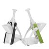 Black/Green I66131 Multifunction Vegetable Slicer French Fries Cutter Meat Chopper Kitchen Slicer Salad Chopper Potato Slicer Cooking Gadgets