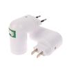 1Pc E27 Socket Lamp Bulb Adapter 360 Degrees Adjustable Light Bases Lamp Holder Converter Light Bulb Adapter Eu Us Plug