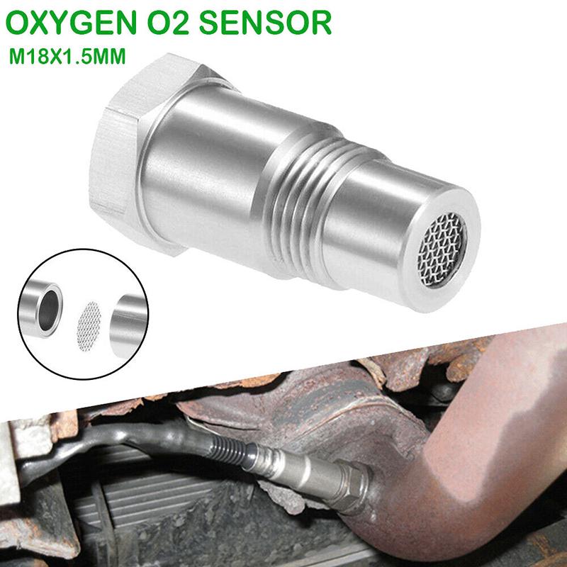 Car Oxygen O2 Sensor M18X1.5Mm Cel Fix Check Engine Light Eliminator Adapter