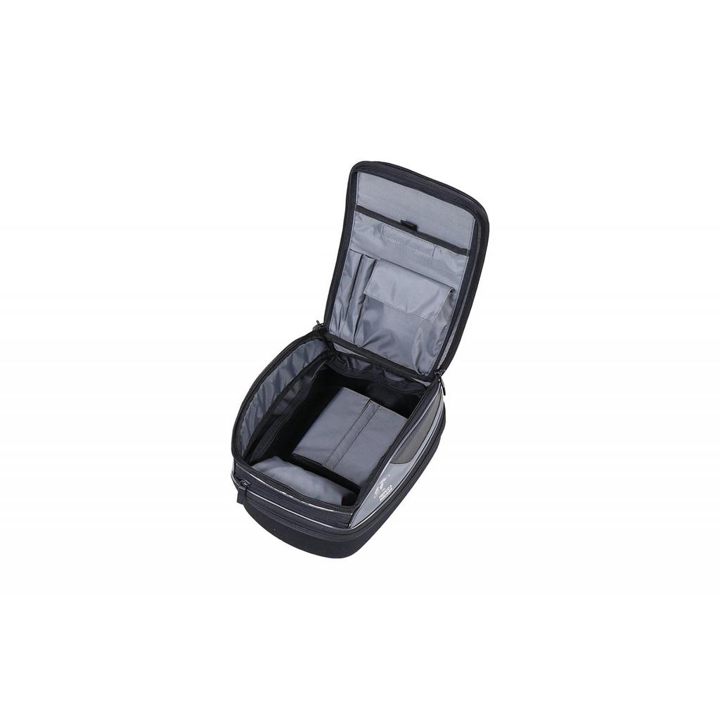 Hepco Becker Tank Bag for Street Tourer M with Tank Ring 1 Set & Fittings, Black, (640805-0001)