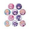 Shugo Yumenouchi Illustration Character Trading Glitter Can Badges Box of 10 Chara! Ver.