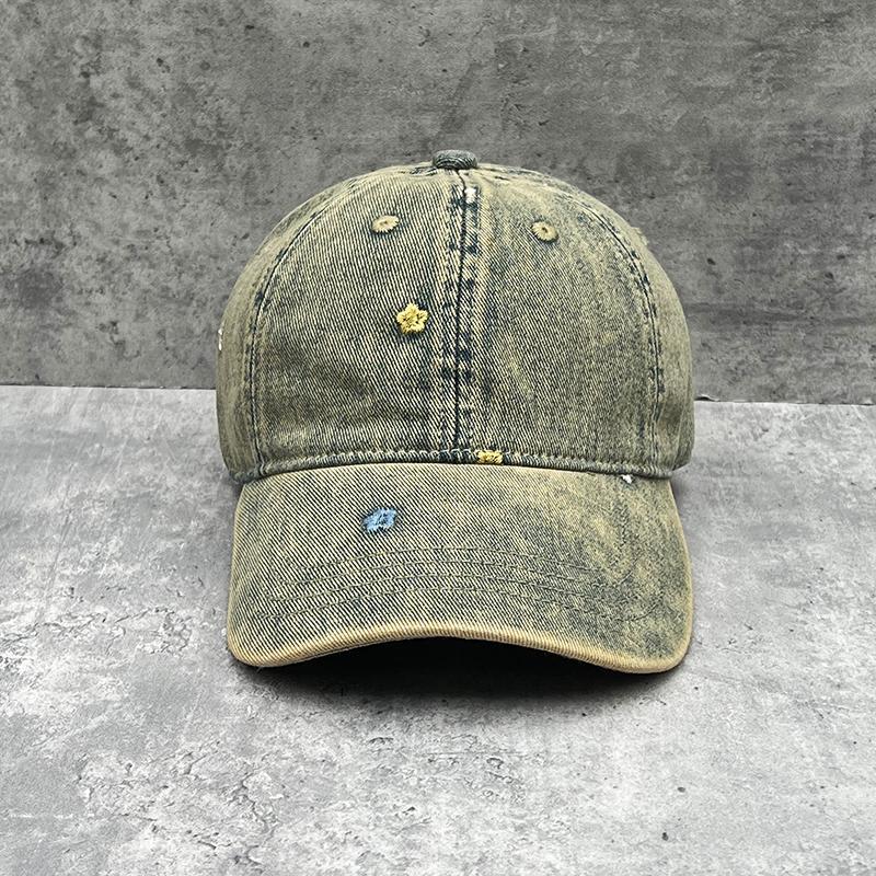 With Savior Spring And Summer Fashionable Shopping Retro Soft Top Showing Face Small Sunshade Baseball Cap Cowgirl Cap