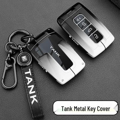 2024 Tank 300 High-End Key Cover: Dedicated Car Shell with Buckle for 400, 500, and 700 Series.
