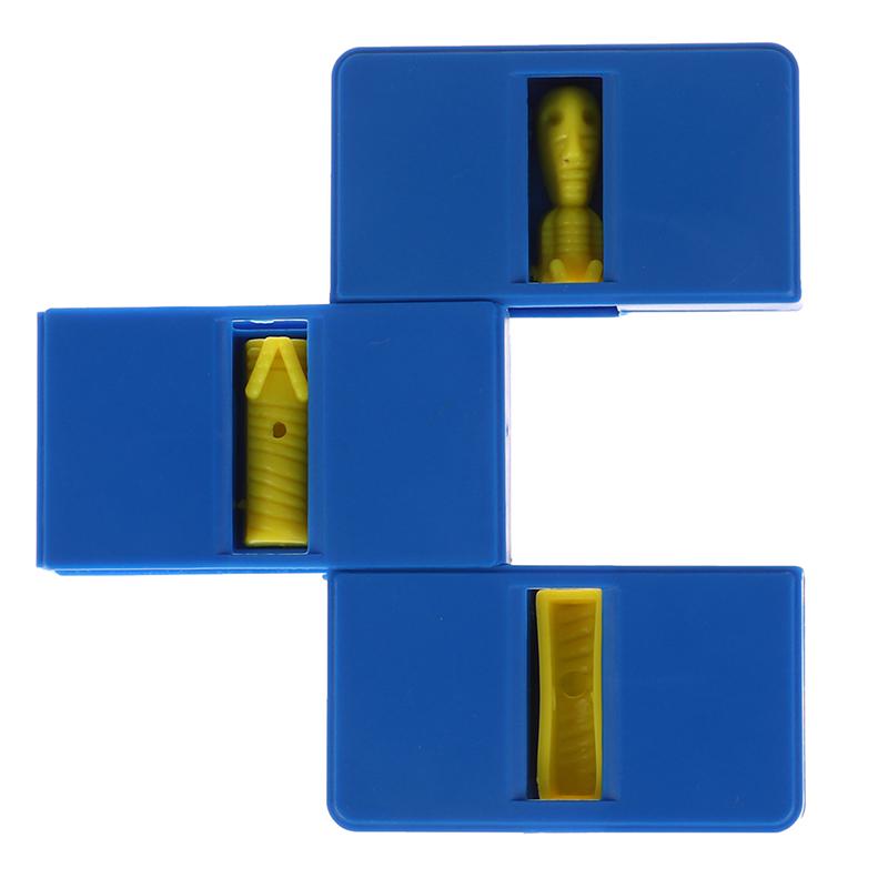 Box Magic Tricks Mummy Cut To Three Sections Recovery Magic Trick Props Toys