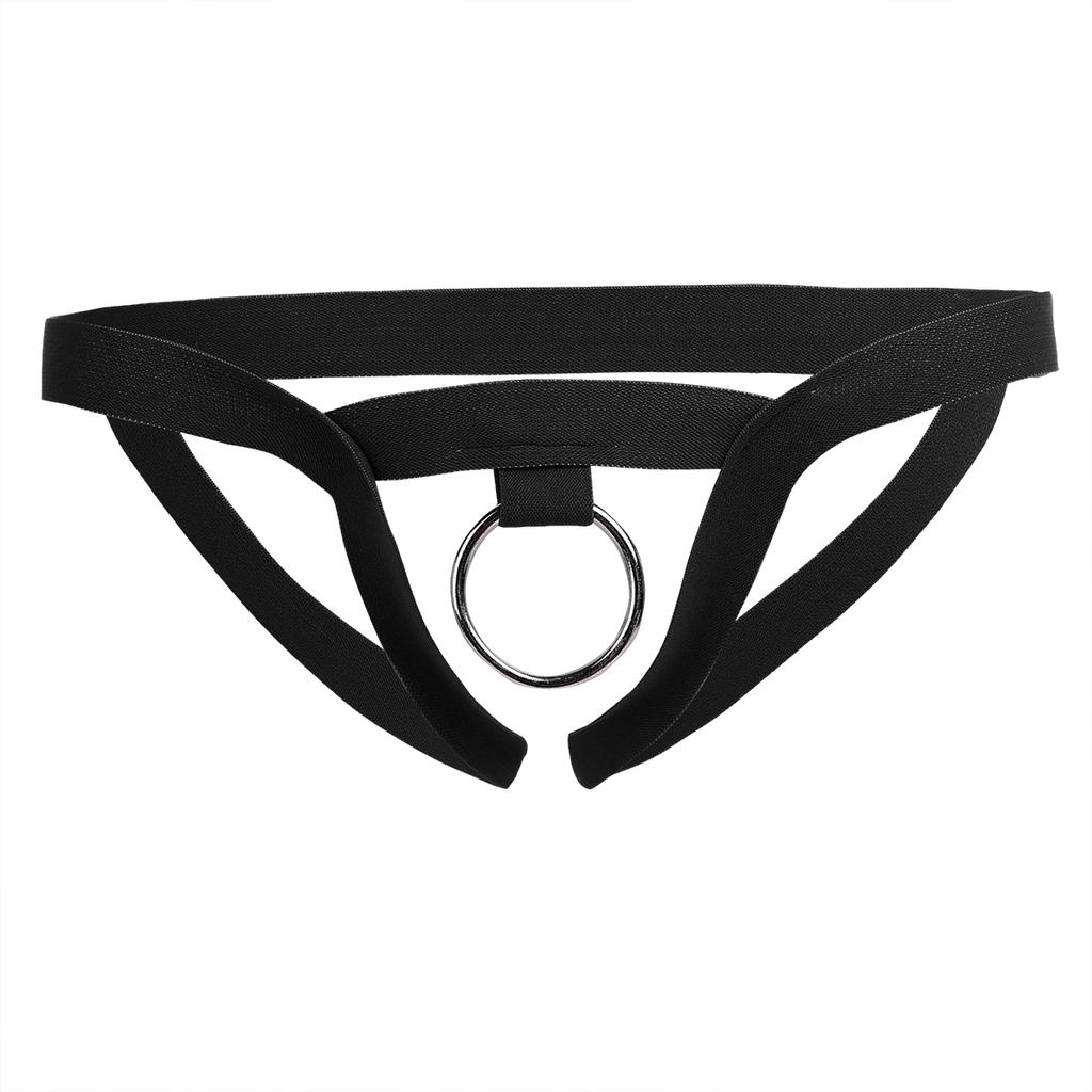 Pánské spodní prádlo Sexy spodní prádlo Kalhotky String Homme Bikini Kalhotky Gay Spodní prádlo O-kroužek