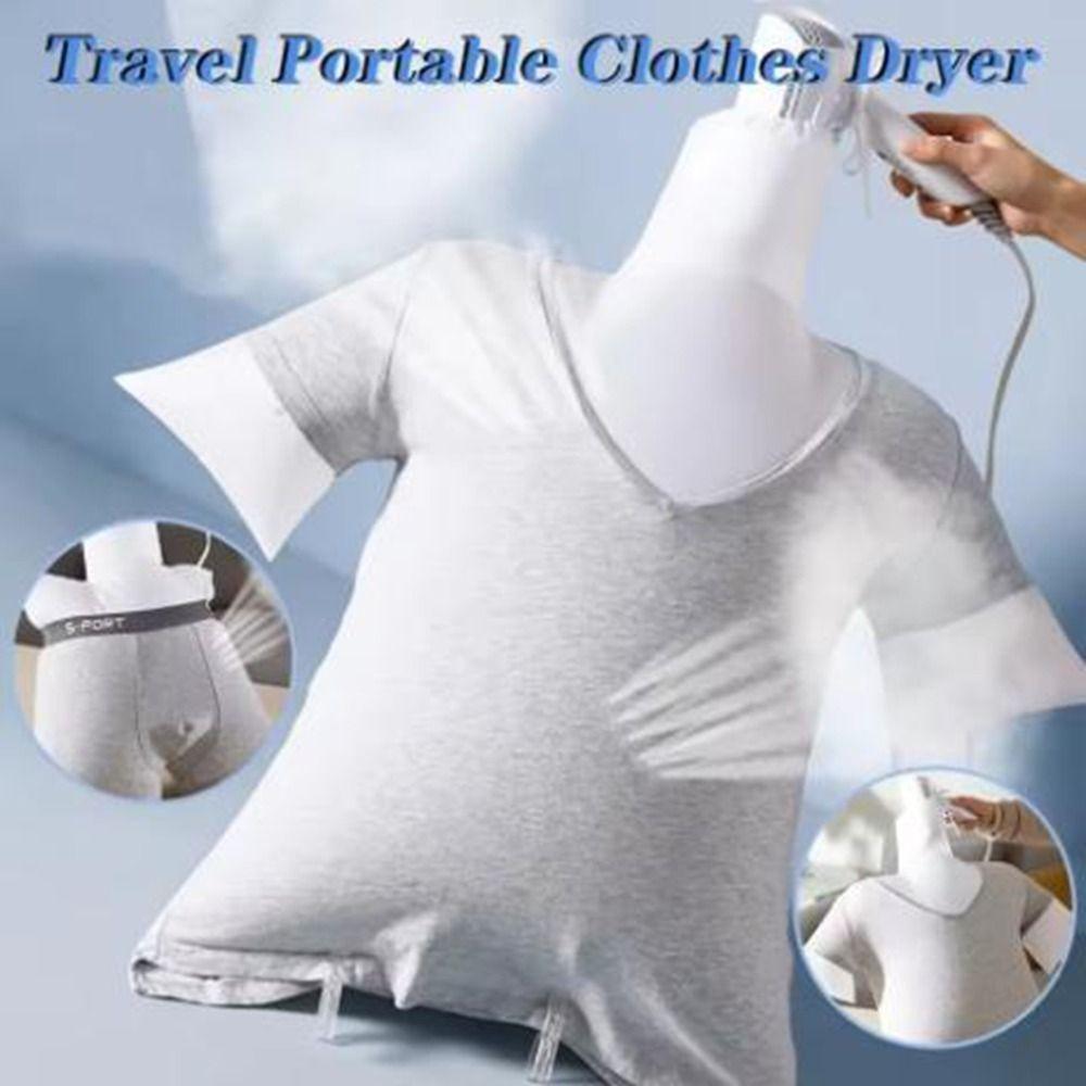 Folding Clothes Dryer Bag Elastic Opening Clothes Drying Bag Portable Garment Drying Bag Business