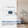 Wall Mounted Thermostat Lock Box Thermostat Clear Guard With Key