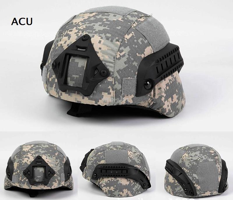 MICH2000 Helmet Cover Outdoor Sports Airsoft Gear Helmet Accessory Tactical Camouflage Cloth Helmet Cover for MICHHelmet