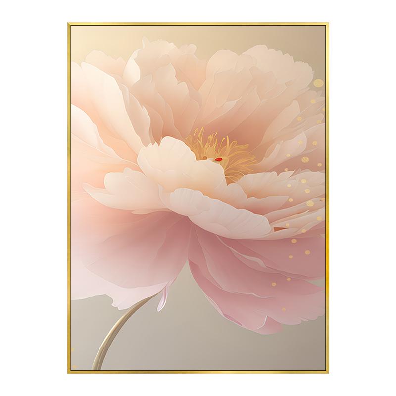 

Роскошный постер с цветущими розовыми цветами, скандинавские декоративные картины, настенная живопись на холсте, современная гостиная, домашний декор, интерьер 40x60cm No Framed