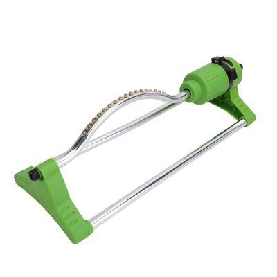 Lawn Oscillating Sprinkler 17 Hole Adjustable Automatic Oscillating Water Sprinkler Irrigation