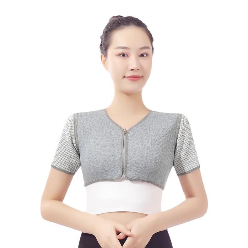 Mugwort Self-Heating Shoulder and Neck Wrap for Men and Women – Postpartum, Joint, and Winter Warmth Protection.