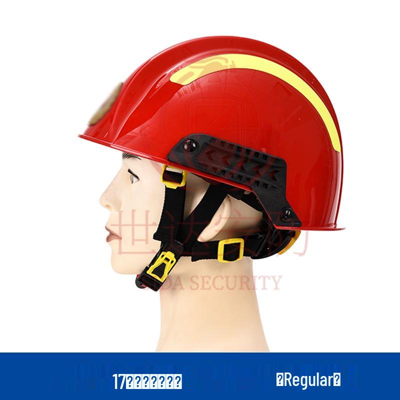 Allzweck-Rettungs- und Feuerwehrhelm mit atmungsaktiven Löchern, Visier und stoßfester Kopfschutz