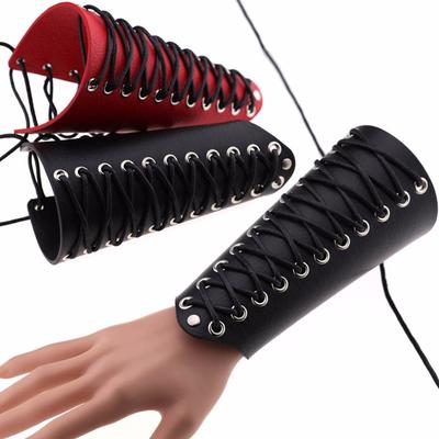 Pulsera de Cuero PU Estilo Harajuku DIEZI para Mujeres Hombres Pulsera Punk Cosplay Vintage Pulseras de Correa Ancha Brazaletes Joyería de Mano