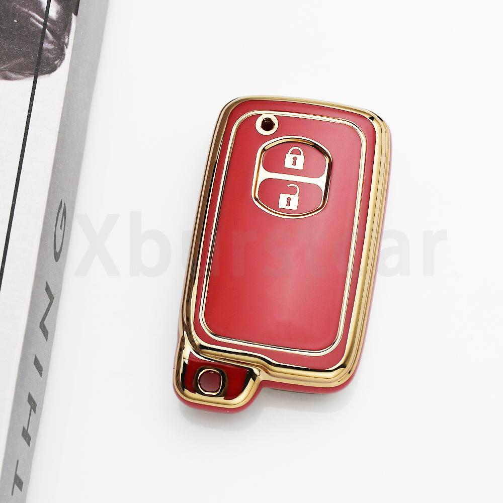 Fashion Tpu For Toyota Land Cruiser Auris Prius 30 Alpha Aqua Lexus Lc 200 Car Key Case 2/3/4 Buttons Remote Cover Shell Holder