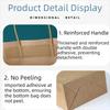 4/8/12/16PCS Kraft Cardboard DIY Gift Basket Waterproof Kraft Paper Handbasket  Party Supplies