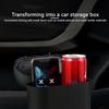 Car Trash with Lid | Leakproof Mini Auto Trash Trash Organizer |