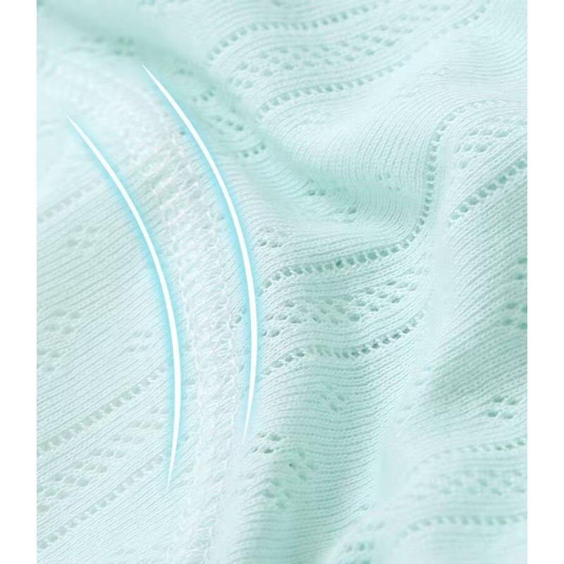 1 stk Baby Bomull Mesh Lærebukser Barn Ribbestrikk Treningsbukser Baby Mesh Bukser