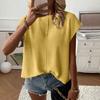 Women's Casual Knit Top Loose Fit Relaxed Versatile Flattering Sweater for Everyday Wear