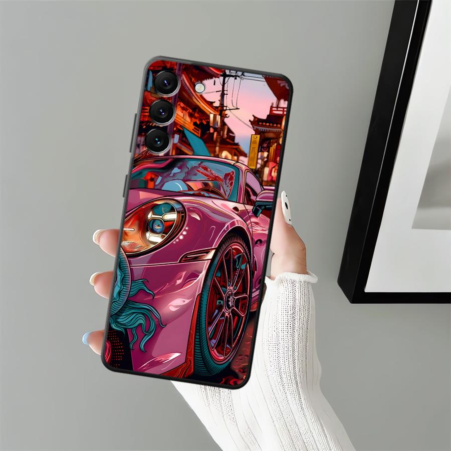 Case for Samsung Galaxy A57 A15 A23 A25 A16 A53 A17 A05 A73 A51 A06 A52 A36 A55 A37 Phone Cover A50 A12 A13 A41 A70 Cool Car